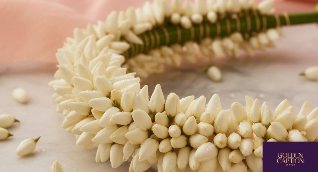 Aesthetic Gajra Captions for Instagram That Feel Soft & Dreamy