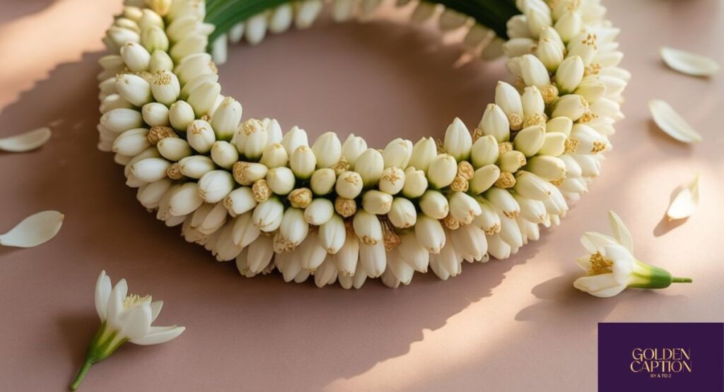 Aesthetic Gajra Captions for Instagram That Feel Soft & Dreamy