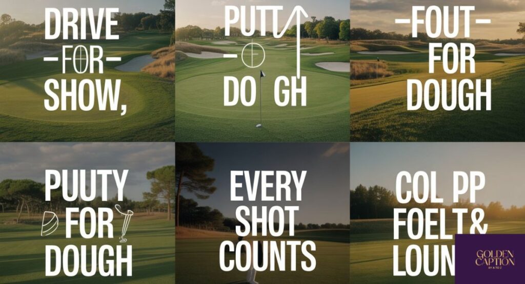 Cute Golf Captions for Instagram to Show Your Playful Side