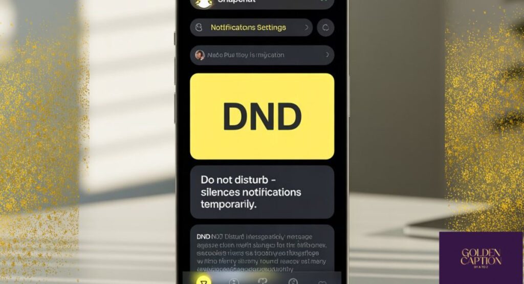 DND Mean on Snapchat?