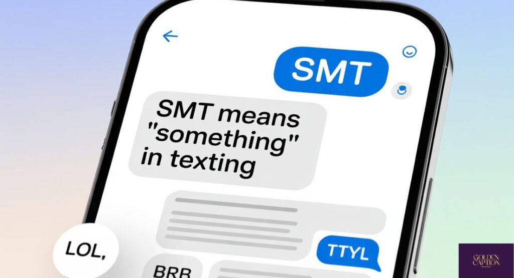 what does smt mean in texting