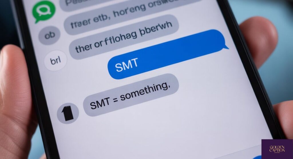 what does smt mean in texting