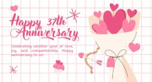 Best 37th anniversary gift for Instagram captions to celebrate true love